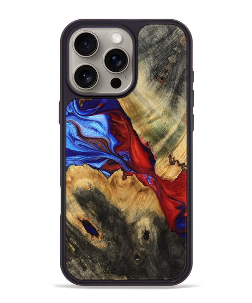 iPhone 16 Pro Max Wood Phone Case - Karyme (Fire & Ice, 776298)