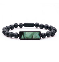 Lava Bead ResinArt Bracelet - Bryan (Green, 782163)