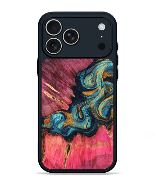 iPhone 17 Pro Max Wood Phone Case - Janeen (Fire & Ice, 787458)