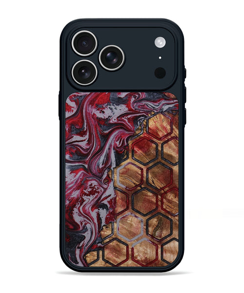 iPhone 17 Pro Max Wood Phone Case - Estell (Pattern, 792873)