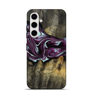 Galaxy S25 Wood Live Edge Phone Case - Lavon (Purple, 793126)
