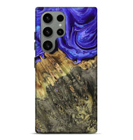 Galaxy S23 Ultra Wood Live Edge Phone Case - Sheyla (Purple, 793452)