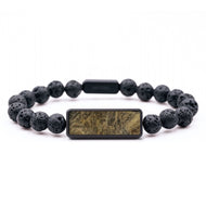 Lava Bead Wood Bracelet - Sonia (Wood Burl, 796064)
