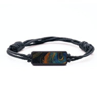 Classic ResinArt Bracelet - Knox (Teal & Gold, 796091)