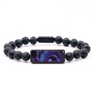 Lava Bead ResinArt Bracelet - Sidney (Purple, 796276)