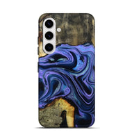Galaxy S25 Wood Live Edge Phone Case - Lachlan (Purple, 796842)