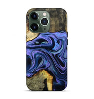 iPhone 13 Pro Wood Live Edge Phone Case - Lachlan (Purple, 796842)