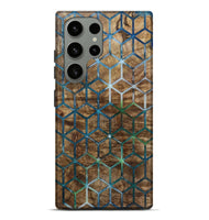 Galaxy S23 Ultra Wood Live Edge Phone Case - Berry (Pattern, 797854)