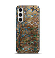 Galaxy S25 Wood Live Edge Phone Case - Berry (Pattern, 797854)