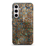 Galaxy S25 Plus Wood Live Edge Phone Case - Berry (Pattern, 797854)