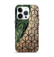 iPhone 15 Pro Wood Live Edge Phone Case - Donavan (Pattern, 798354)