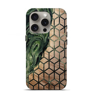 iPhone 16 Pro Wood Live Edge Phone Case - Donavan (Pattern, 798354)