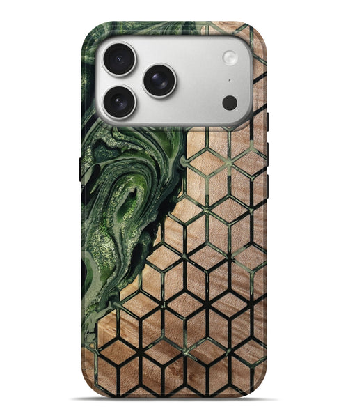 iPhone 17 Pro Max Wood Live Edge Phone Case - Donavan (Pattern, 798354)