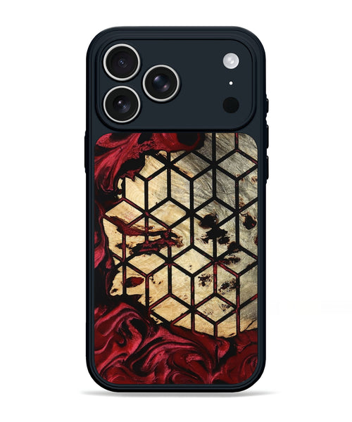 iPhone 17 Pro Max Wood Phone Case - Milena (Pattern, 798908)