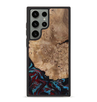 Galaxy S23 Ultra Wood Phone Case - Rubi (Red, 799155)