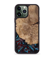 iPhone 13 Pro Max Wood Phone Case - Rubi (Red, 799155)