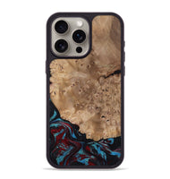 iPhone 15 Pro Max Wood Phone Case - Rubi (Red, 799155)