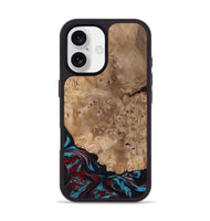 iPhone 17 Wood Phone Case - Rubi (Red, 799155)