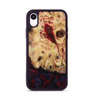 iPhone Xr Wood Phone Case - Davion (Red, 799156)