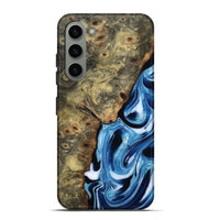 Galaxy S23 Plus Wood Live Edge Phone Case - Syreeta (Blue, 799256)