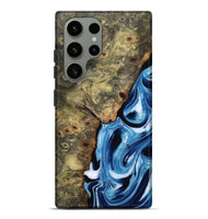 Galaxy S23 Ultra Wood Live Edge Phone Case - Syreeta (Blue, 799256)