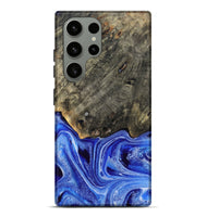 Galaxy S23 Ultra Wood Live Edge Phone Case - Keshia (Blue, 799258)