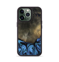 iPhone 13 Pro Wood Phone Case - Gunner (Blue, 799427)
