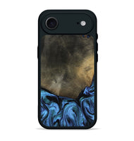 iPhone 17 Air Wood Phone Case - Gunner (Blue, 799427)