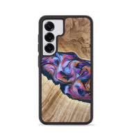 Galaxy S25 Wood Phone Case - Lina (Blue, 799432)