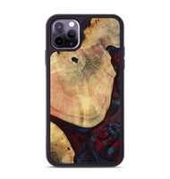 iPhone 11 Pro Max Wood Phone Case - Charley (Red, 799495)