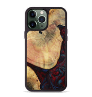 iPhone 13 Pro Max Wood Phone Case - Charley (Red, 799495)