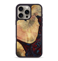 iPhone 16 Pro Max Wood Phone Case - Charley (Red, 799495)