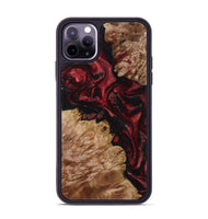 iPhone 11 Pro Max Wood Phone Case - Lee (Red, 799498)