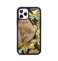 iPhone 11 Pro Wood Phone Case - Fiona (Black & White, 799503)