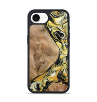 iPhone 16e Wood Phone Case - Fiona (Black & White, 799503)