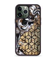 iPhone 13 Pro Max Wood Phone Case - Cari (Pattern, 799509)