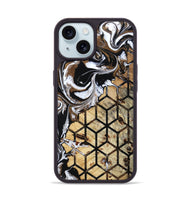 iPhone 15 Wood Phone Case - Cari (Pattern, 799509)