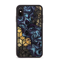 iPhone Xs Max Wood Phone Case - Hillary (Pattern, 799519)