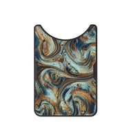 Alloy ResinArt Wallet - Otis (Teal & Gold, 799520)