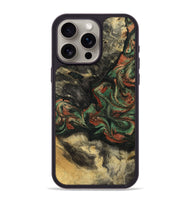 iPhone 15 Pro Max Wood Phone Case - Eliseo (Green, 799533)