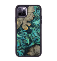 iPhone 11 Pro Max Wood Phone Case - Sid (Blue, 799534)