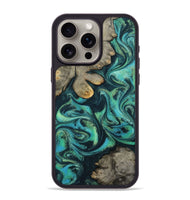 iPhone 15 Pro Max Wood Phone Case - Sid (Blue, 799534)