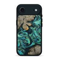 iPhone 17 Air Wood Phone Case - Sid (Blue, 799534)