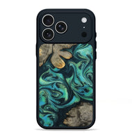 iPhone 17 Pro Max Wood Phone Case - Sid (Blue, 799534)