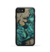 iPhone SE Wood Phone Case - Sid (Blue, 799534)