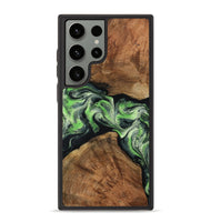Galaxy S23 Ultra Wood Phone Case - Sherry (Green, 799535)