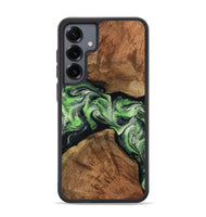 Galaxy S25 Plus Wood Phone Case - Sherry (Green, 799535)