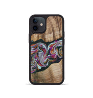 iPhone 12 mini Wood Phone Case - Dani (Green, 799536)