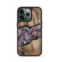 iPhone 13 Pro Wood Phone Case - Dani (Green, 799536)