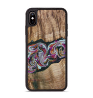 iPhone Xs Max Wood Phone Case - Dani (Green, 799536)
